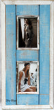 SN 330 White // Shabby Double Frame 4" x 6"