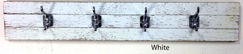4Hook  // Shabby Quad Coat and Hat hook (Available in several colors)