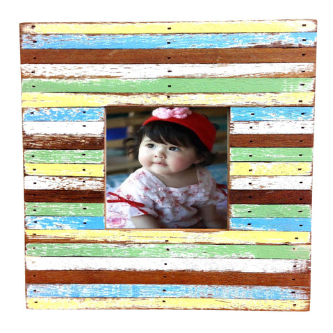 HN 042 EARTH // 4X4 PICTURE FRAME MULTI COLOR (available in other colors)