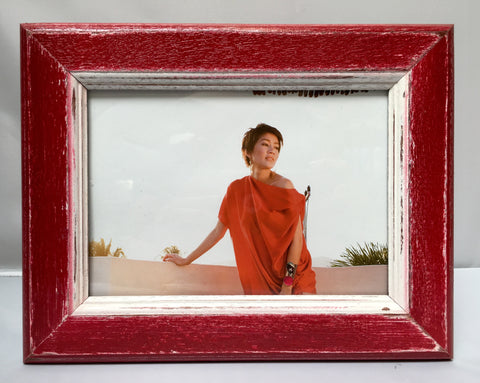 NS-57 // Crimson Red Simple Picture Frame (5x7)