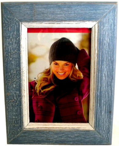 Recycled Wood 4x6-inch Single Photo Frame (NS-46)