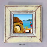 NS-33 // Cool Grey (CLICK ON IMAGE FOR MORE COLORS)Recycled Wood 3x3-inch