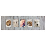 SN 222 // White Beach Style 5 Picture Frame (4x6)