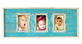 SN 299 Mint Green // Triple picture frame  4"x6"