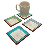 V-CSTR  // Beach Square Coaster Set of 4