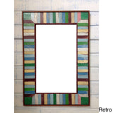 HN 048 // Beach Boat Wood Multicolor Mirror